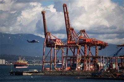 Merirahti Kiinasta Kanadaan